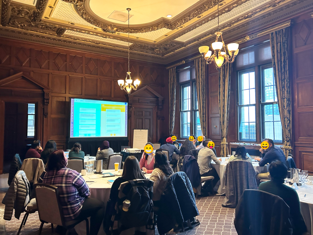 Team training session facilitated by Ginny Santos, Neole